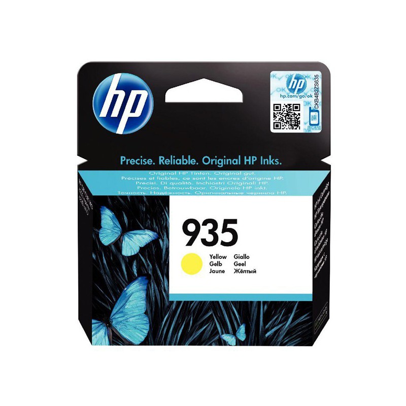 INK JET HP ORIG. C2P22A AMARILLO Nº 935