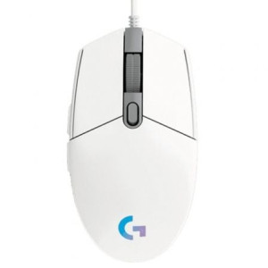 RATON LOGITECH GAMING G102 LIGHTSYNC 8000 DPI BLANCO