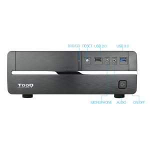 CAJA SOBREMESA SLILM TOOQ TQC-3008U3CD 500W LECTOR TARJETAS 