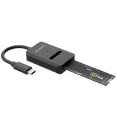 DOCK USB TIPO-C PARA SSD M2 SATA/NVME NGFF AISENS ASUC-M2D01