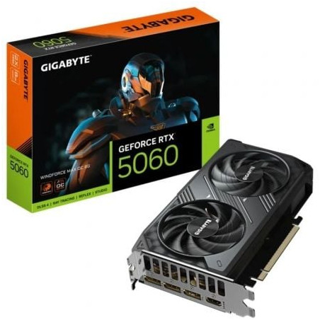 VGA GIGABYTE GEFORCE RTX5060 WINDFORCE MAX OC  8GB DDR7