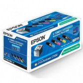 TONER EPSON ORIG. C1100/CX11N KIT 4 COLORES