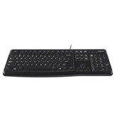 TECLADO LOGITECH K120 CABLE  INGLES INTERNACIONAL