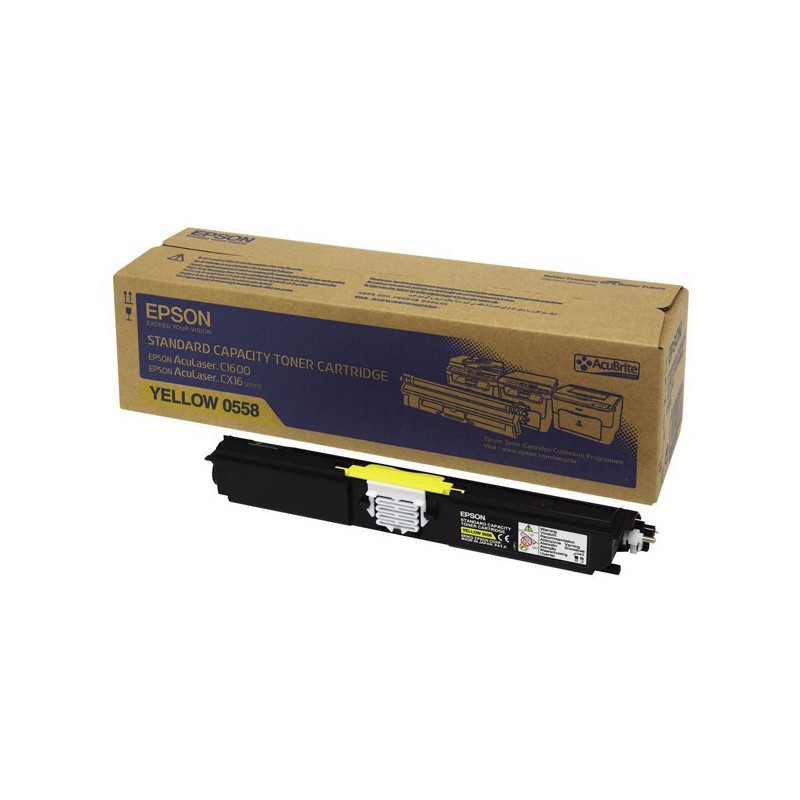 TONER EPSON ORIG. ACULASER C1600 AMARILLO 