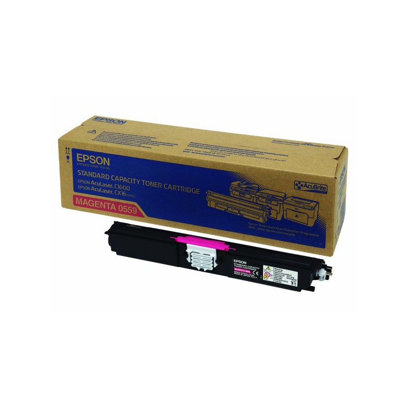 TONER EPSON ORIG. ACULASER C1600 MAGENTA