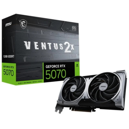 VGA MSI NVIDIA RTX 5070 12GB VENTUS 2X OC DDR7