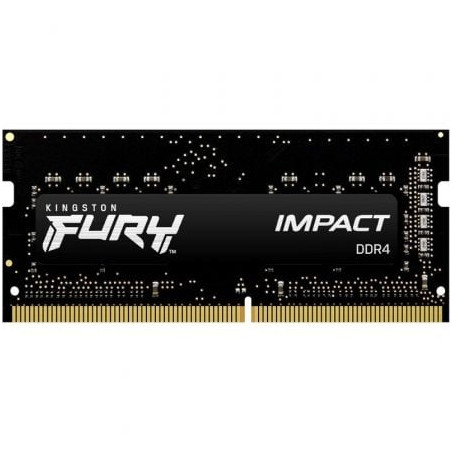 SO DIMM KINGSTON FURY IMPACT 16GB DDR4 3200MHZ 1.2V/CL20
