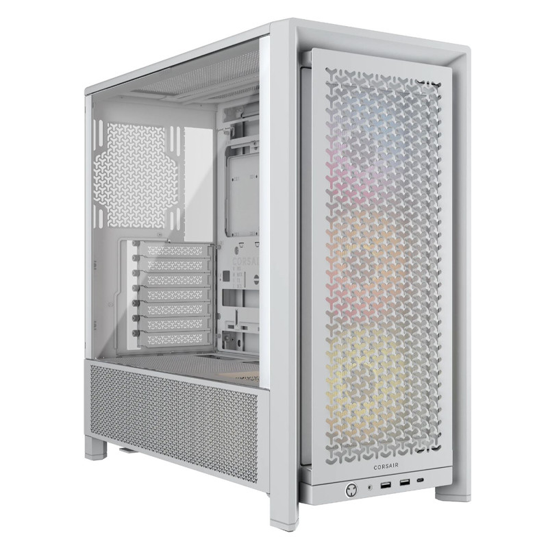 CAJA PC  CORSAIR FRAME 4000D RS ARGB MIDI TOWER BLANCO
