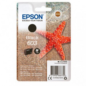 INK JET EPSON ORIGINAL C13T03U14010 NEGRO Nº603