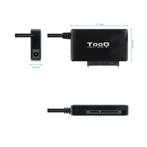 ADAPT.TOOQ DISCOS DUROS 2.5"/3.5" USB 3.0 MACHO SATA TQHDA-0