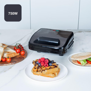 SANDWICHERA 3 EN 1 BLACK_DECKER BXSA754E 750W/GRILL