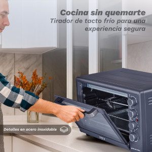 HORNO ELECTRICO DE 48L DE CAPACIDAD GRUNKEL HR-48PROMAX