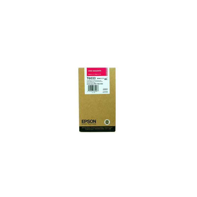 INK JET EPSON ORIGINAL C13T603300 DOBLE MAG
