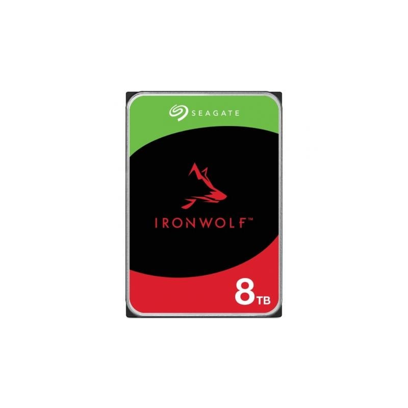 DISCO DURO SEAGATE IRONWOLF NAS ST8000VN002 8TB 3.5" 256MB
