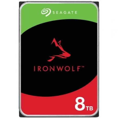 DISCO DURO SEAGATE IRONWOLF NAS ST8000VN002 8TB 3.5" 256MB