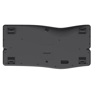 TECLADO TRUST BLUETOOTH KEYRA MULTIDISPOSITIVO ERGONÓMICO 