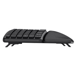 TECLADO TRUST BLUETOOTH KEYRA MULTIDISPOSITIVO ERGONÓMICO 
