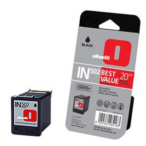 INK JET OLIVETTI ORIG. IN 502 NEGRO