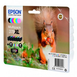 INK JET EPSON ORIG. C13T37984010  MULTIPACK 378 XL