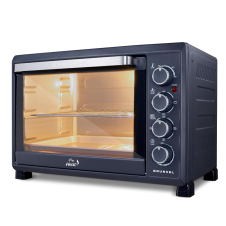 HORNO ELECTRICO GRUNKEL 38L CAPACIDAD NEGRO HR-38NPRO