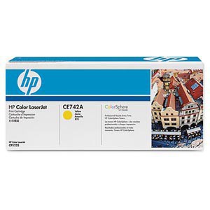 TONER HP ORIG CE742  AMARILLO Nº307