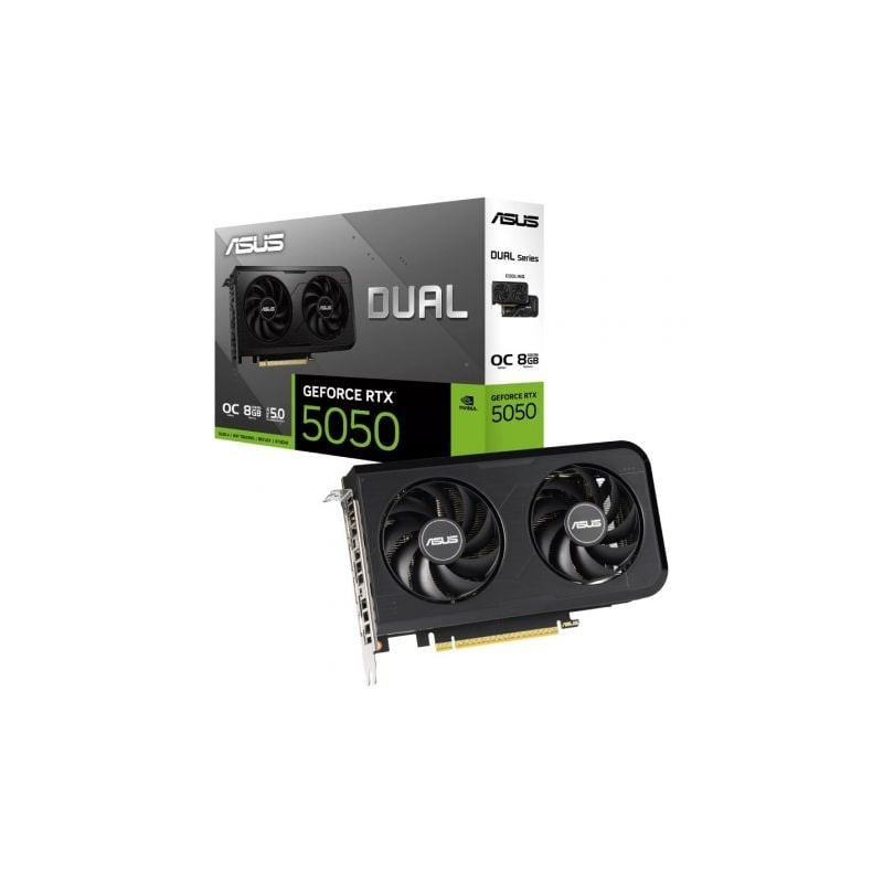 VGA ASUS DUAL GEFORCE RTX 5050 OC 8GB GDDR6