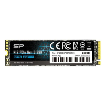 DISCO SOLIDO SSD SILICON POWER P34A60 256GB M.2 PCIE GEN3X4 