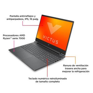 PORTATIL HP VICTUS GAMING LAPTOP 16-S0014NS RY7 16GB FRE