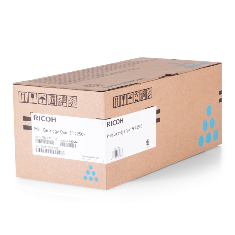 TONER RICOH ORIG.C250E CYAN 1600 PAG. 407544