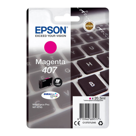 INK JET EPSON ORIGINAL C13T07U340 MAGENTA