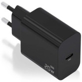 CARGADOR AISENS PARED A110-0939 1XUSB TIPO-C  20W NEGRO