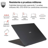 Portátil LG Gram 16ZD90T-G AX88B Intel Core Ultra 7-255H/ 32GB/ 1TB SSD/ 16"/ Sin Sistema Operativo