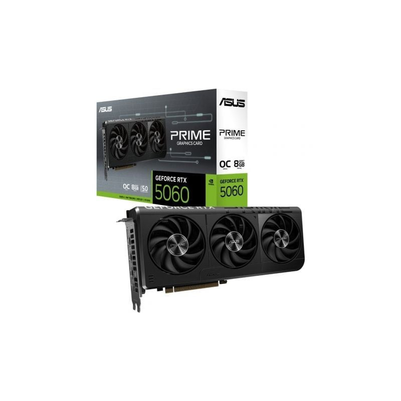 VGA ASUS PRIME GEFORCE RTX 5060 OC 8GB GDDR7