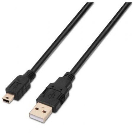CABLE USB AISENS USB MACHO A MINIUSB MACHO 3M NEGRO