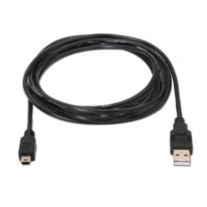CABLE USB AISENS USB MACHO A MINIUSB MACHO 3M NEGRO