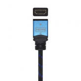 ALARGADOR AISENS HDMI MACHO A HDMI HEMBRA 3M NEGRO/AZUL A120