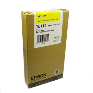 INK JET EPSON ORIGINAL C13T611400 AMARILLA