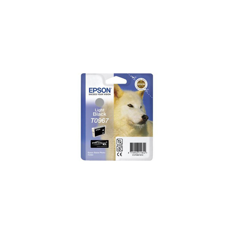 INK JET EPSON ORIGINAL C13T09674010 GRIS
