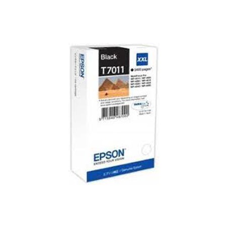 INK JET EPSON ORIGINAL C13T7011  NEGRO 3400PA