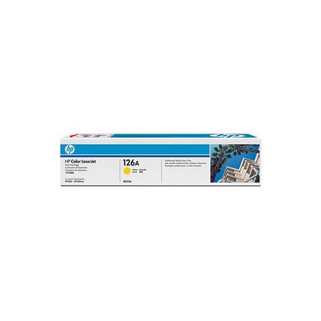 TONER HP ORIG. CE312A  AMARILLO  Nº126