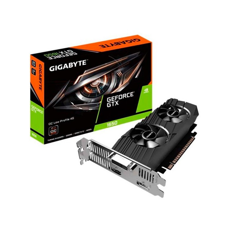VGA GIGABYTE GTX 1650  VGA NVIDIA GTX 1650 OC 4 GB LP GIGABY