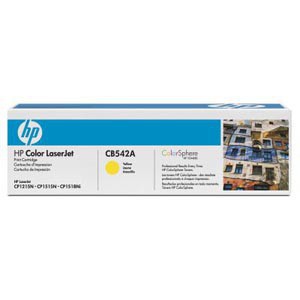 TONER HP ORIG. CB542A  AMARILLO 1400 PAG Nº125