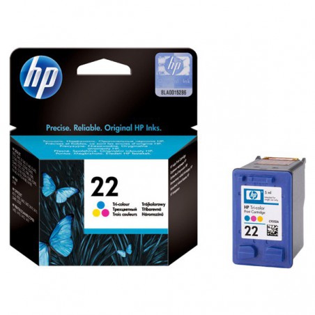 INK JET HP ORIG. C9352A   Nº22  COLOR