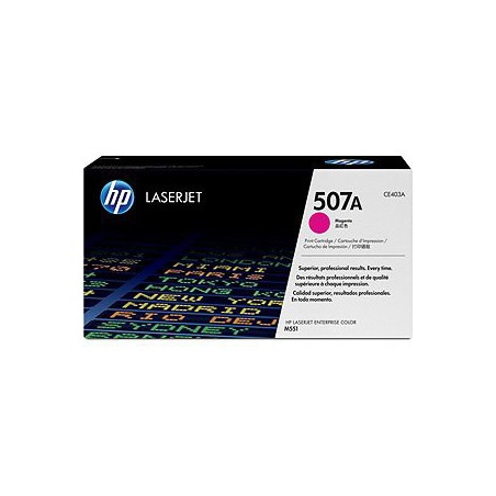 TONER HP ORIG. CE403A   Nº507A MAGENTA