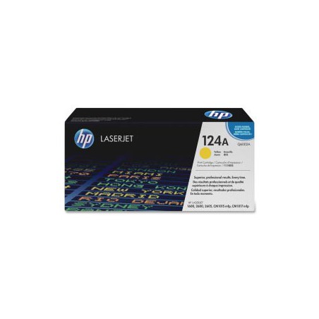 TONER HP ORIG. Q6002A AMARILLO Nº124