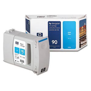 INK JET HP ORIG. C5060A Nº90 CYAN (225 ML)