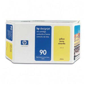 INK JET HP ORIG. C5064A Nº90 AMARILLO (225 ML
