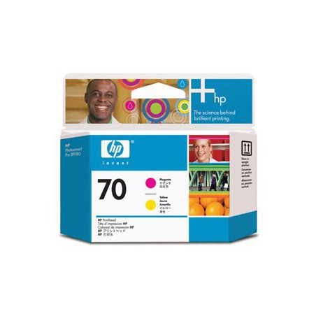 INK JET HP ORIG. C9406A CAB.MAGENTA/AMARILLO