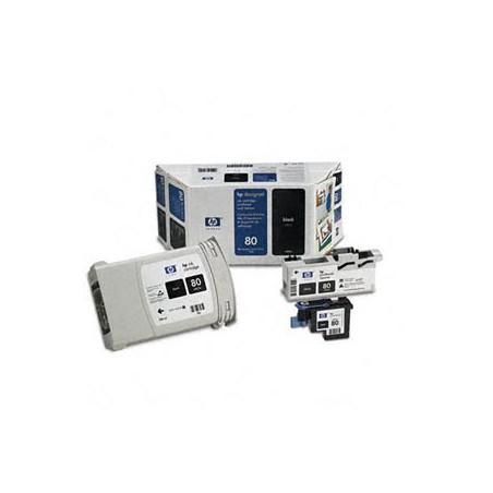 INK JET HP ORIG. C4890A  Nº80 NEGRO