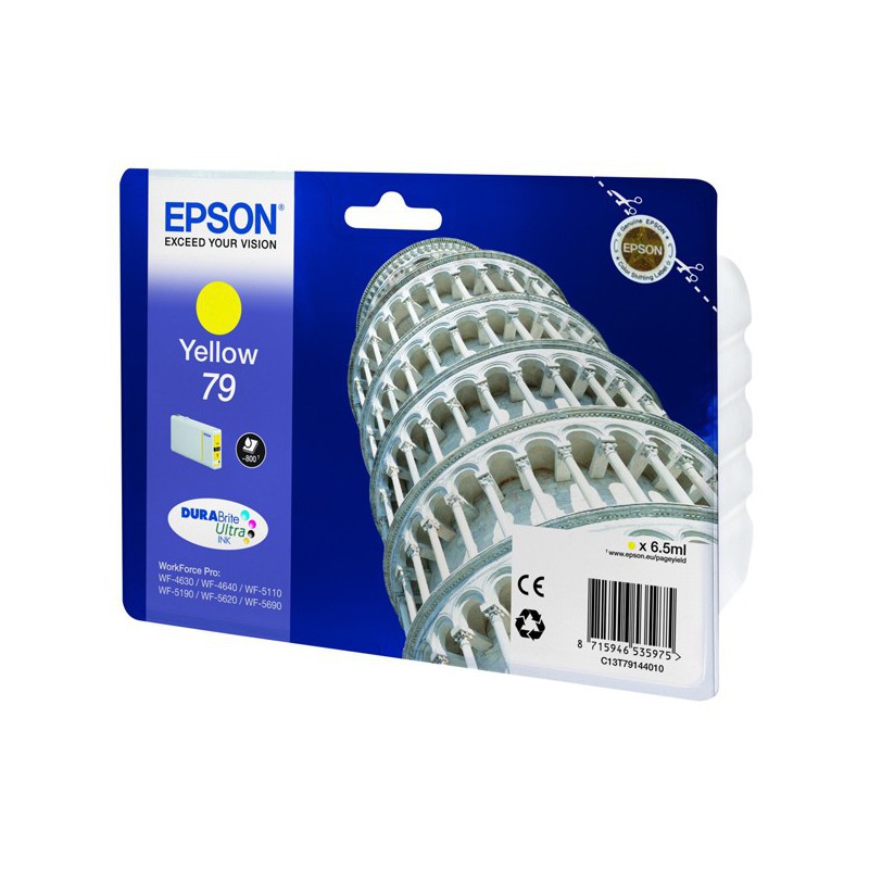 INK JET EPSON ORIG. C13T79144010 AMARILLO 900 PAG.